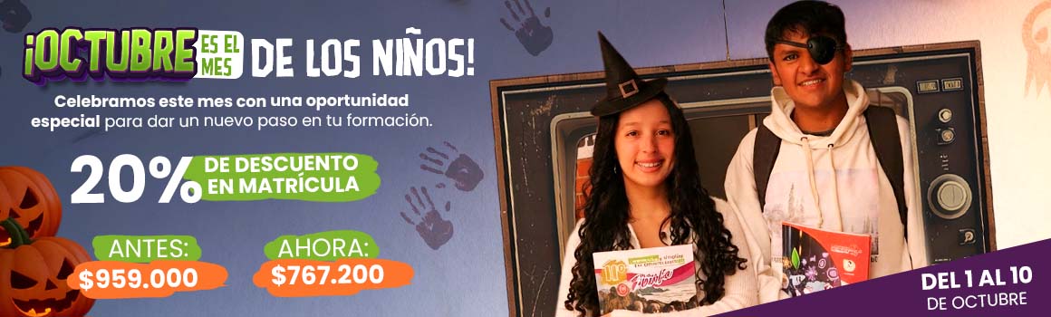 banners pagina web halloween promoción 20